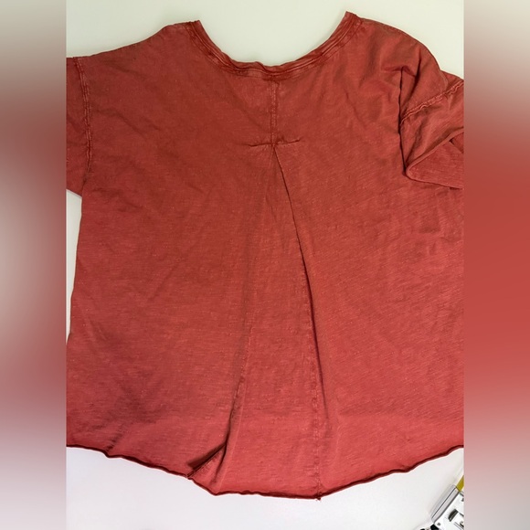 L Pilcro distressed Oversized Tee - Picture 2 of 6